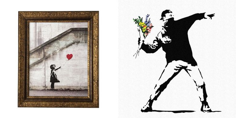 バンクシー(Banksy)　アート